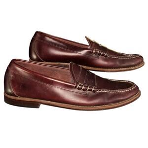 G.H. Bass Weejuns Brown Larson Leather Penny Loafers Men's 11